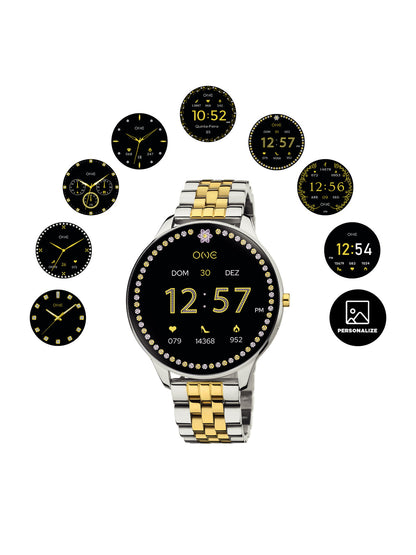 One Slim Bicolor Links Smartwatch