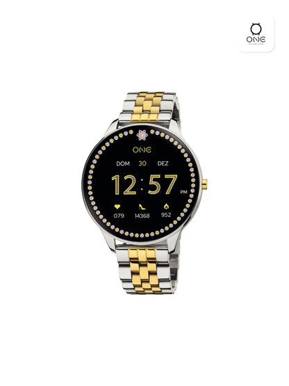 One Slim Bicolor Links Smartwatch