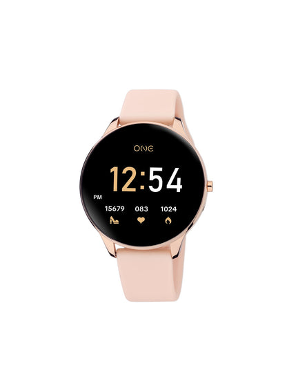 Smartwatch One Slim Rosegold Silicone