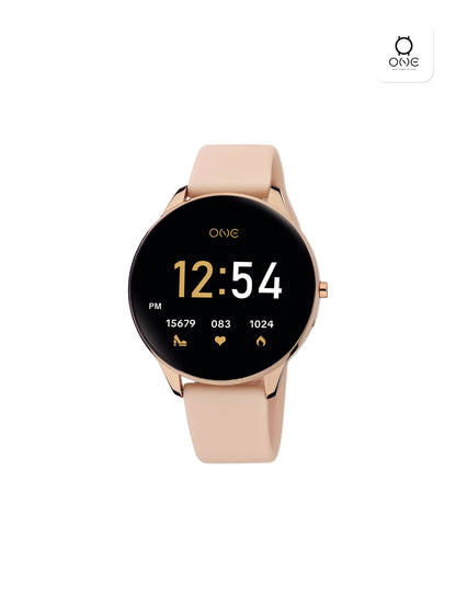 Smartwatch One Slim Rosegold Silicone