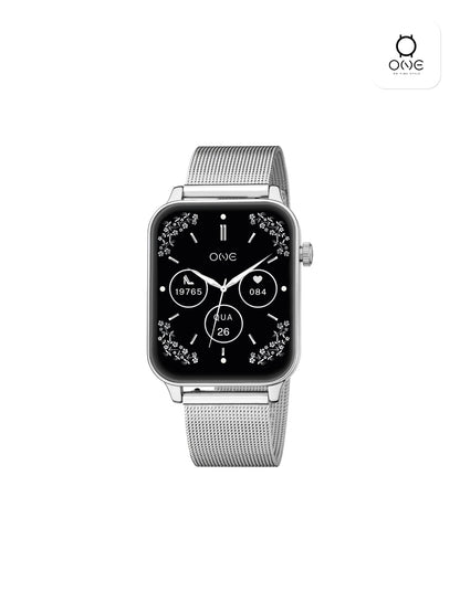 One Frame Silver Smartwatch