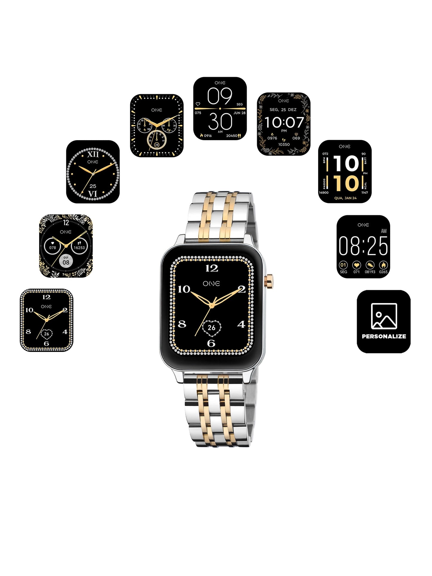 Smartwatch One MagicCall Bicolor Links