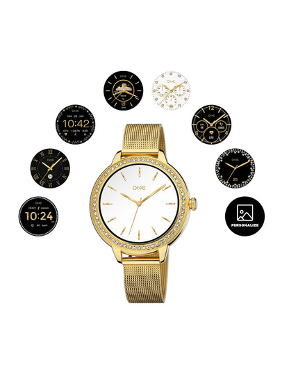One Mini Spark Gold Smartwatch