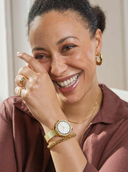 One Mini Spark Gold Smartwatch