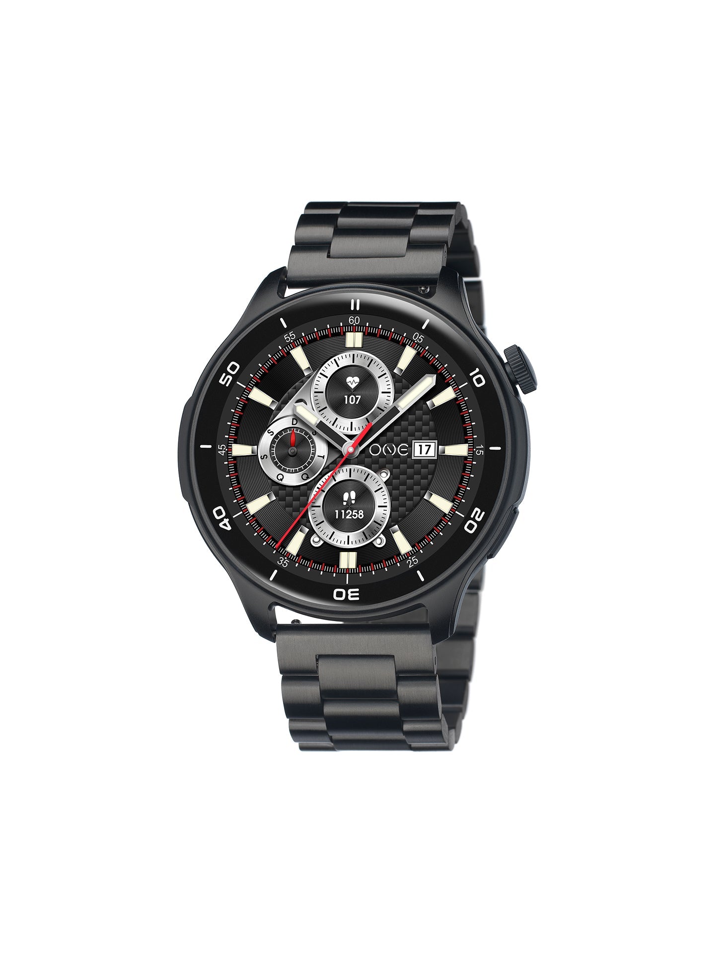 One Men Explorer GPS Black Smartwatch