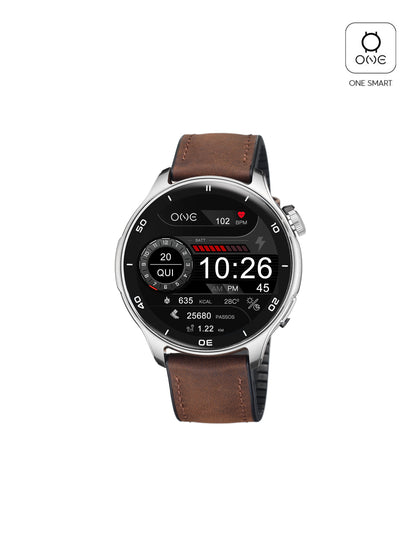 One Men Explorer GPS Brown Smartwatch