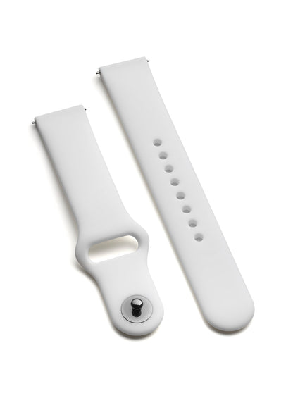 Silicone Bracelet Smartwatch One White