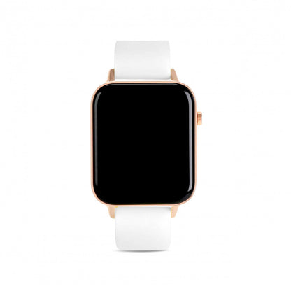 Silicone Bracelet Smartwatch One White