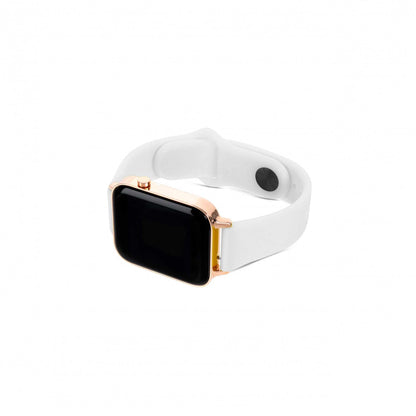 Silicone Bracelet Smartwatch One White