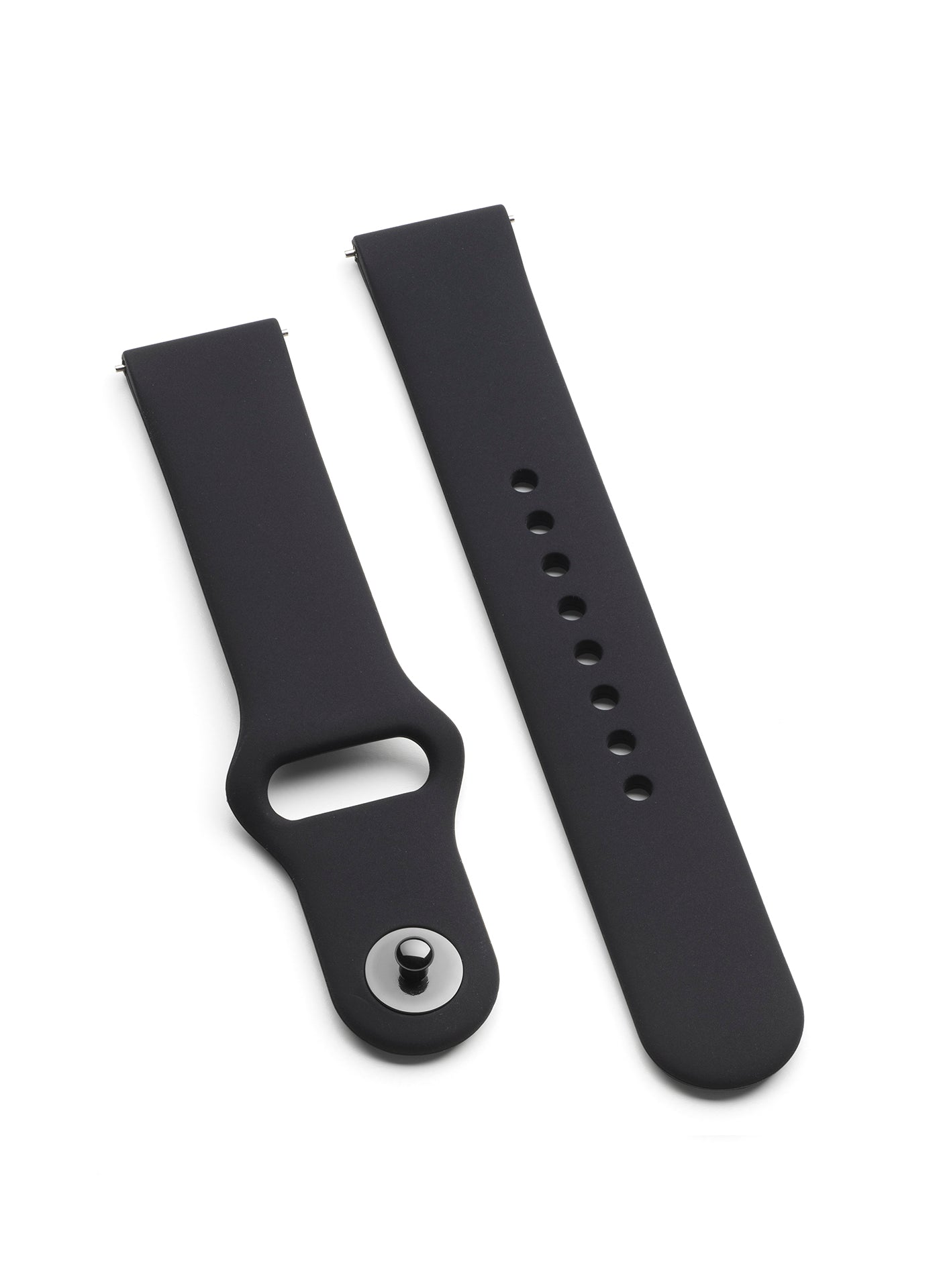 Silicone Bracelet Smartwatch One Black