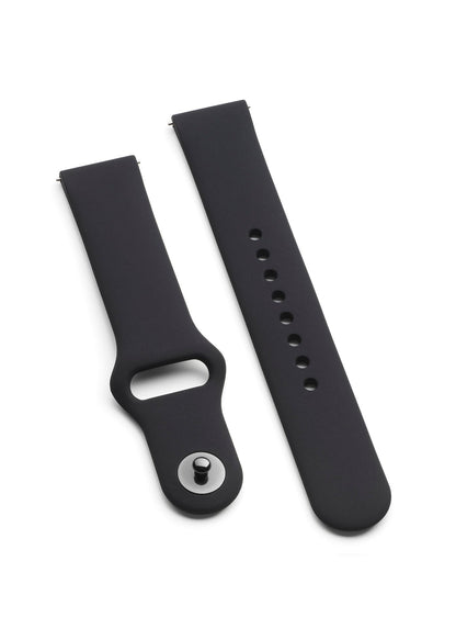 Silicone Bracelet Smartwatch One Black