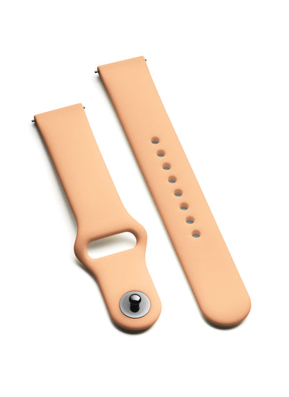 Silicone Bracelet Smartwatch One Peach