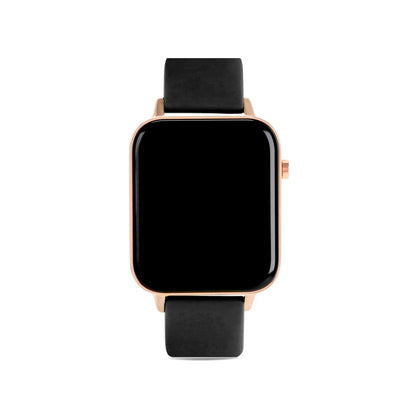 Silicone Bracelet Smartwatch One Black