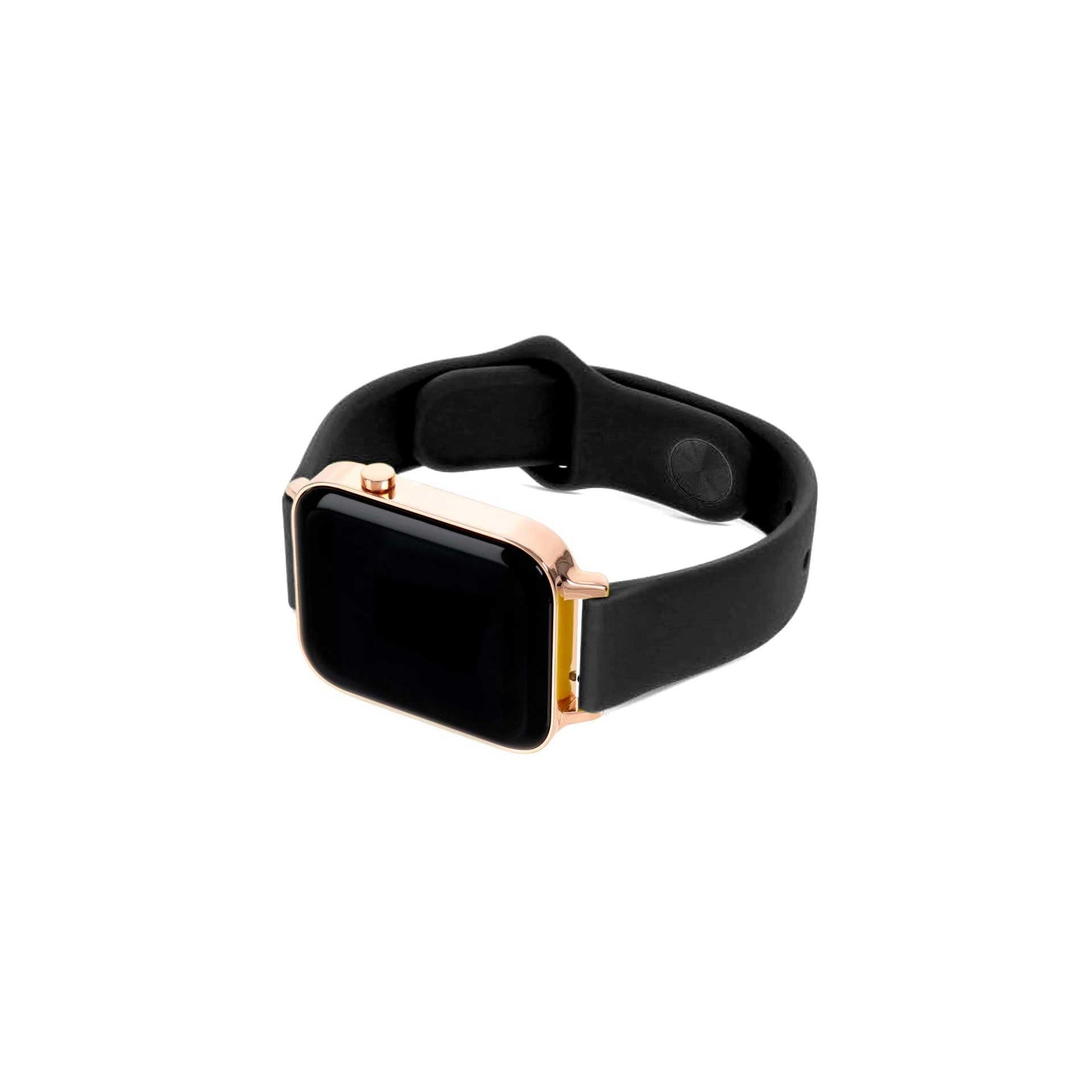 Silicone Bracelet Smartwatch One Black