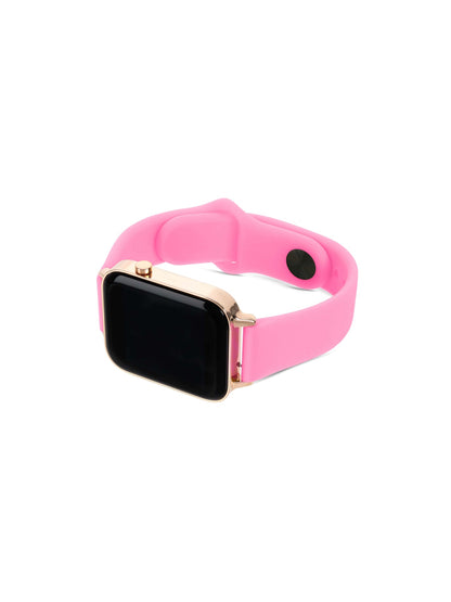 Silicone Bracelet Smartwatch One Pink