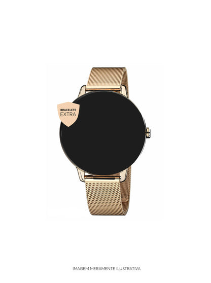 Mesh Bracelet Smartwatch One Rose Gold