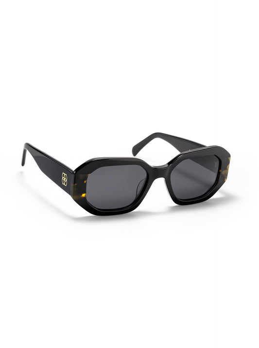 One Prism Black Sunglasses