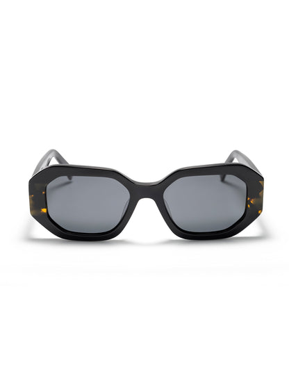 One Prism Black Sunglasses