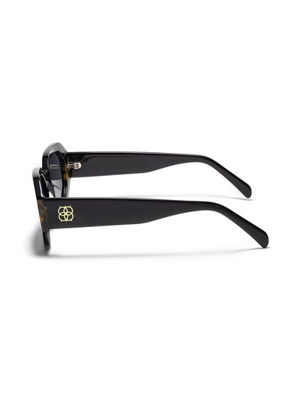One Prism Black Sunglasses